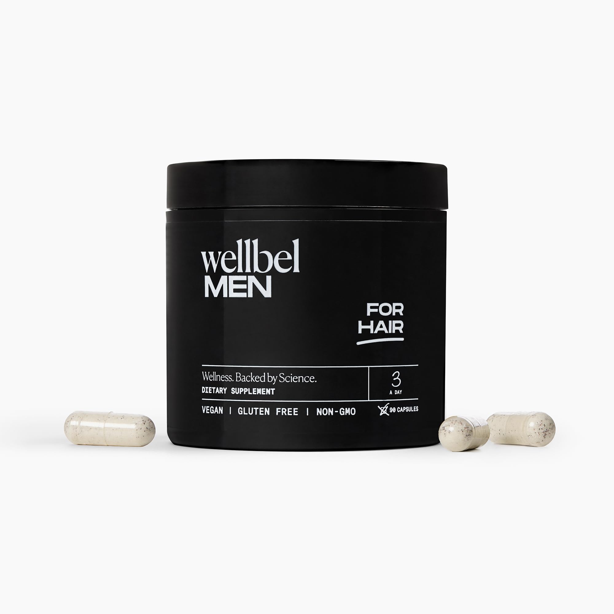 Men’s Hair Skin Nails Vitamins Vegan 90 Count