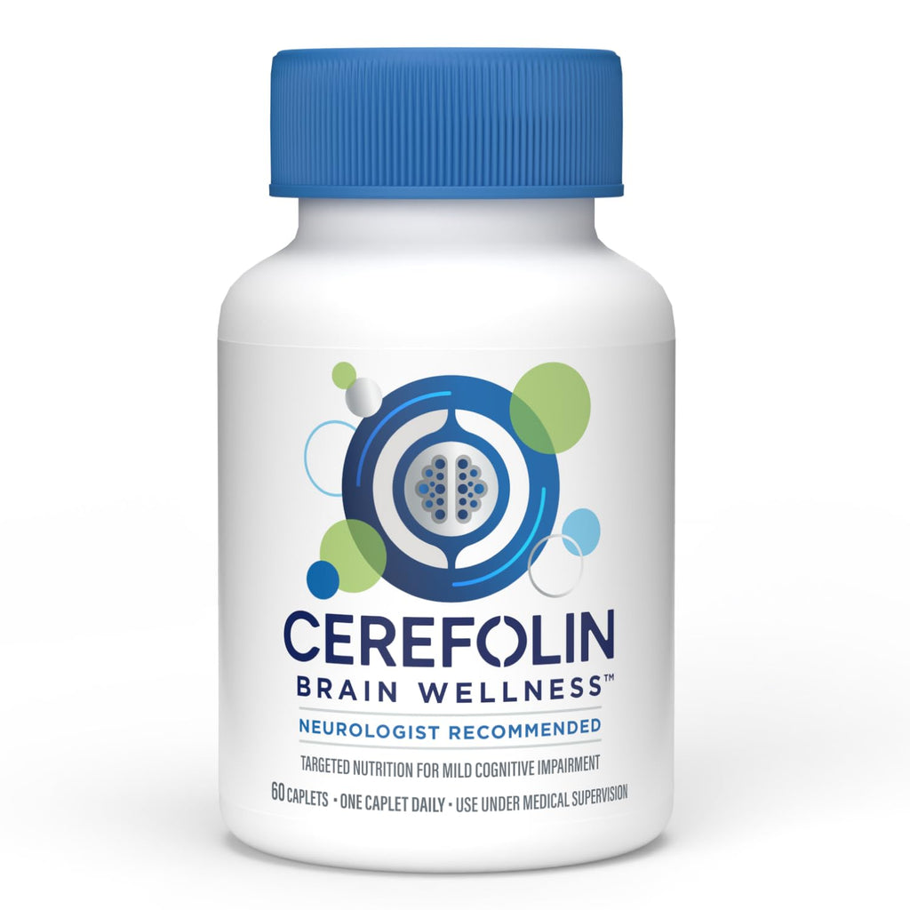 Brain Wellness Supplement with L-Methylfolate & NAC for Memory & Focus