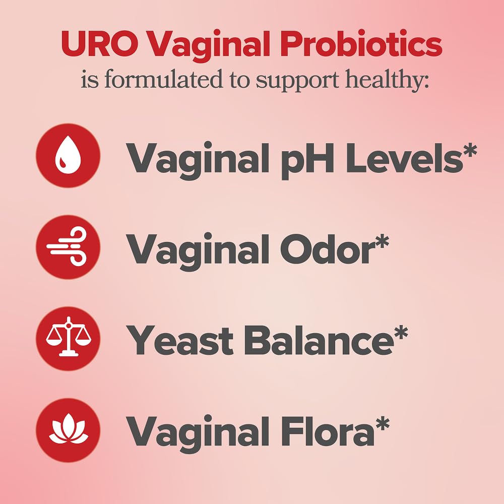 Vaginal Probiotic for Women with Lactobacillus – pH Balance, 60 Caps