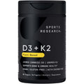 Vitamin D3 5000 IU + K2 MK-7 with Coconut Oil – 60 Softgels
