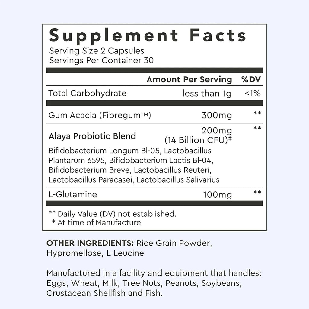 Synbiotic Probiotic 14 Billion CFU with Prebiotics – 60 Capsules