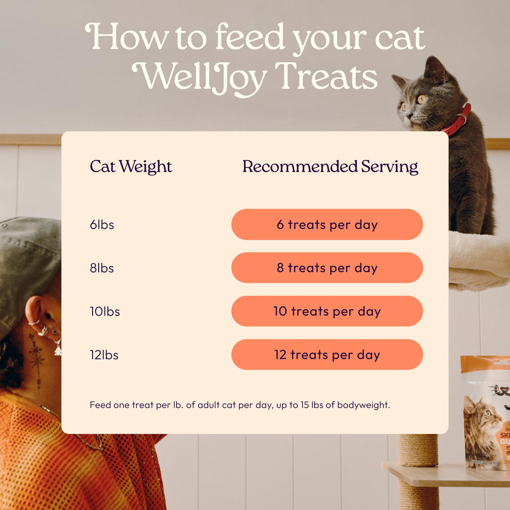 Skin, Coat & Gut Support Soft Chews for Cats – Chicken 120ct