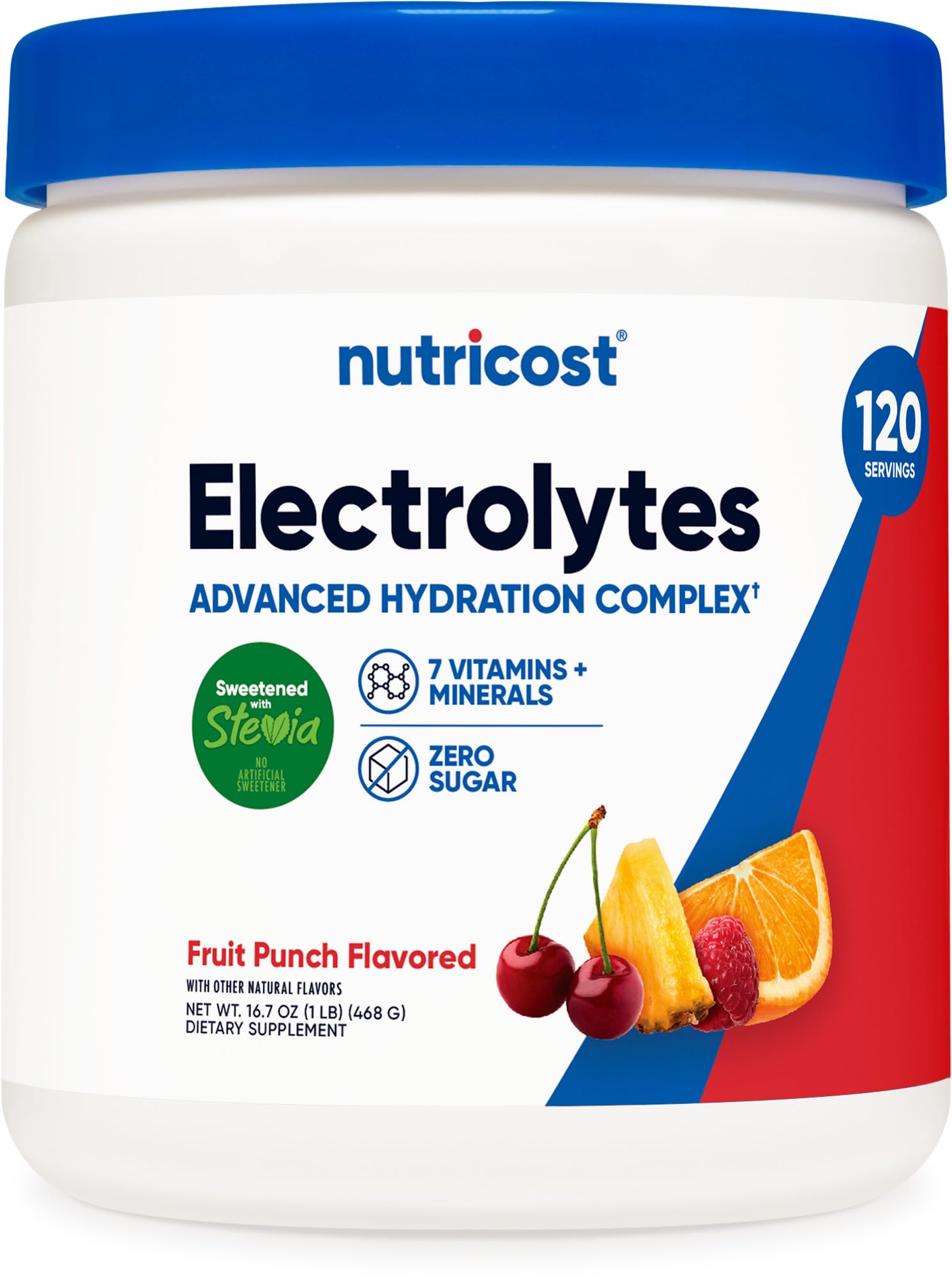 Electrolyte Powder Drink Mix – Hydration Support, 120 Servings
