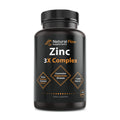 Zinc Complex Capsules with Copper & Vitamin C for Immune & Skin Support 120 Ct