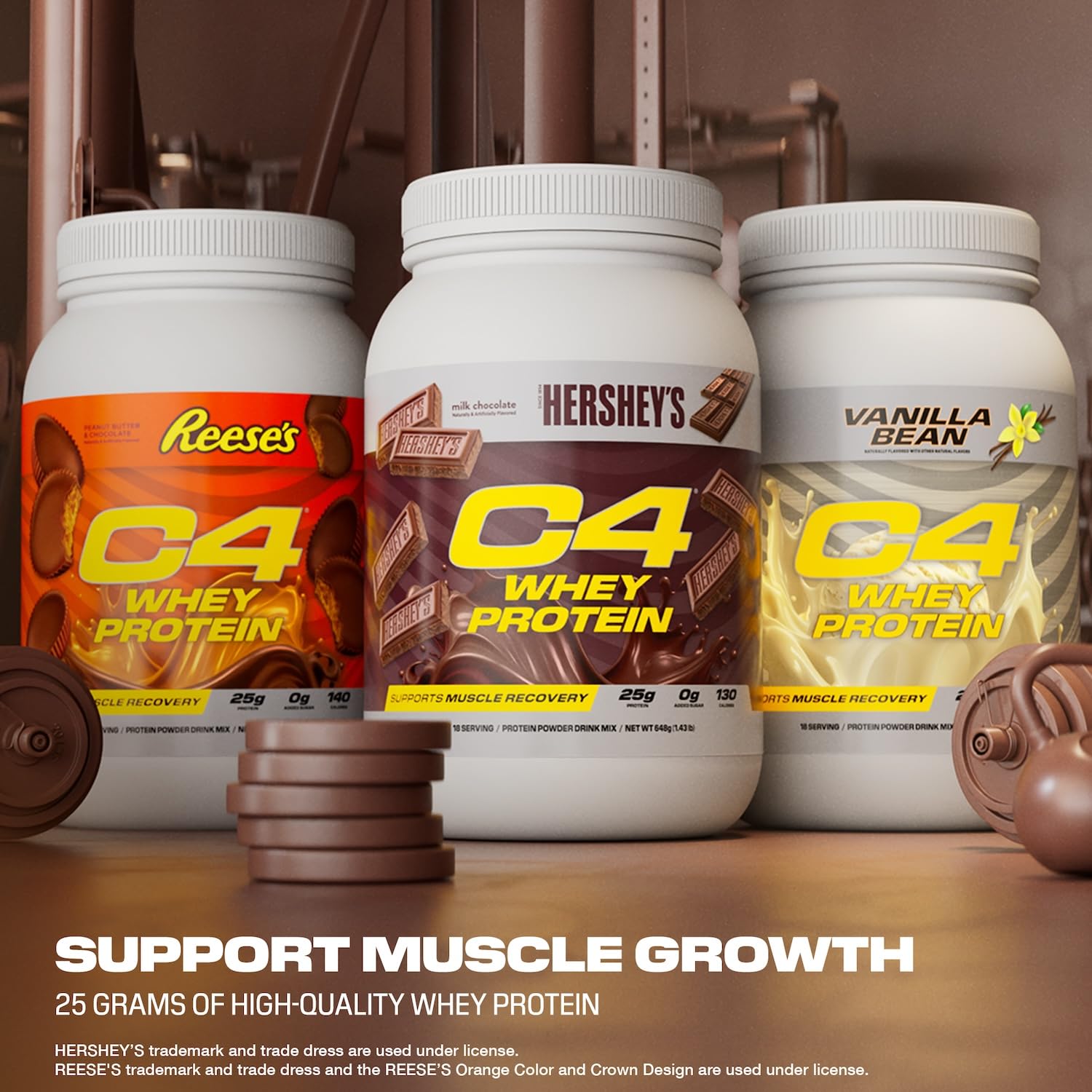 Whey Protein Reese's Peanut Butter Chocolate 25g Protein
