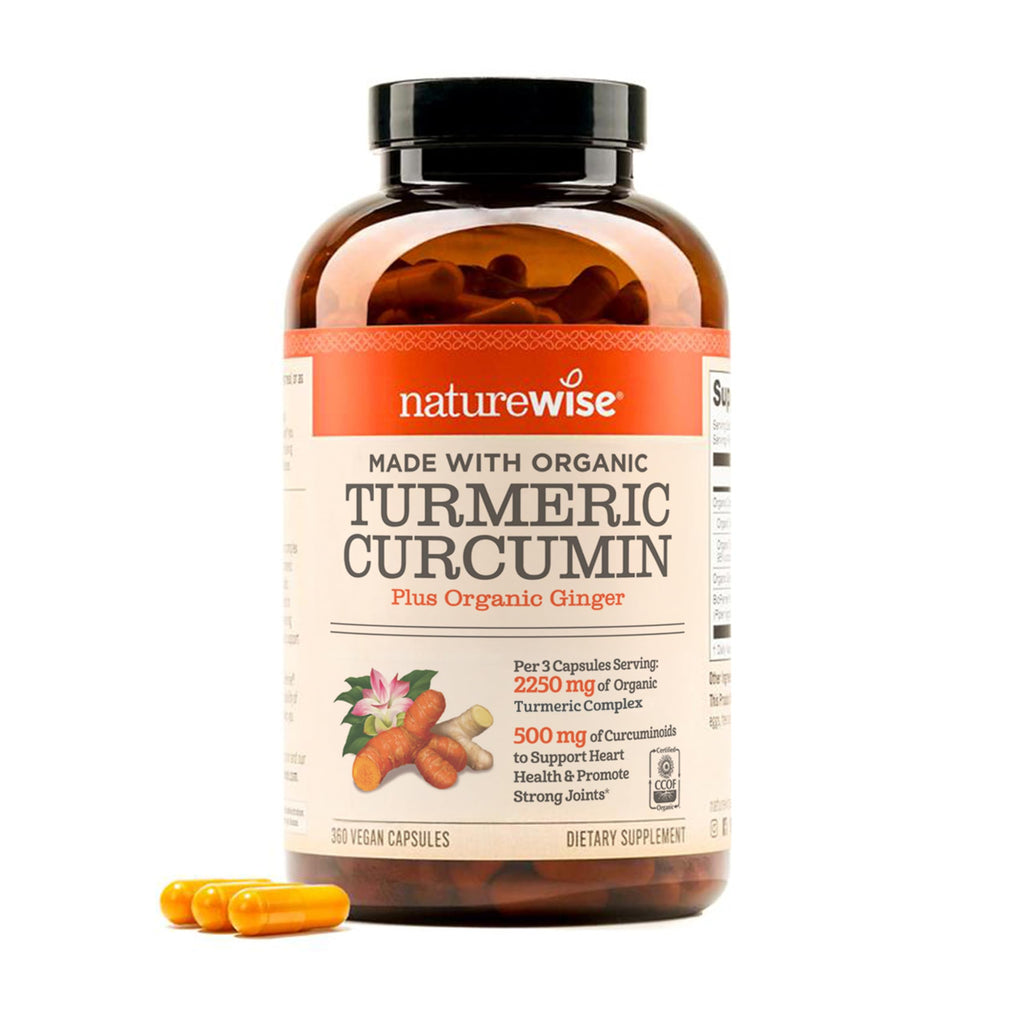 Turmeric Curcumin 2250mg Capsules with BioPerine for Joint & Immune Support 360 Ct