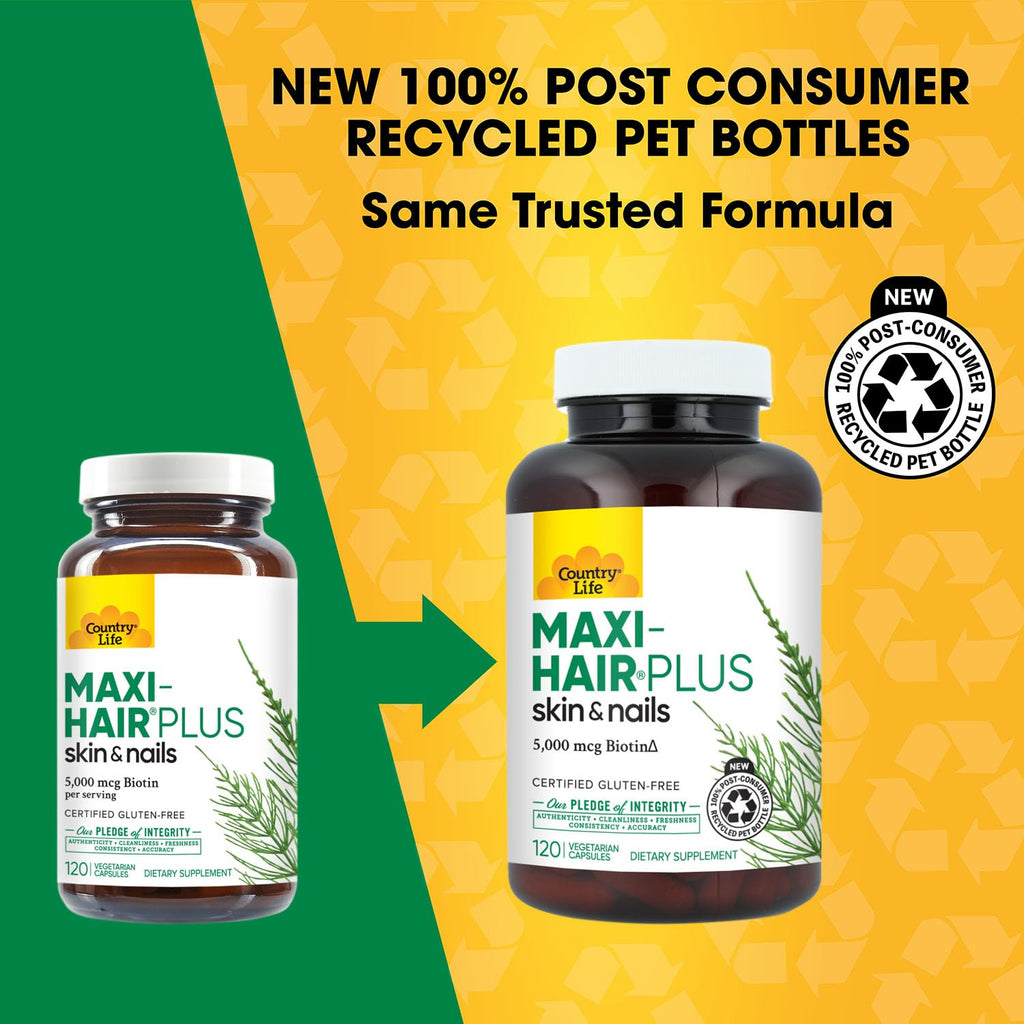 Hair Skin Nails Vitamins Biotin 120 Count