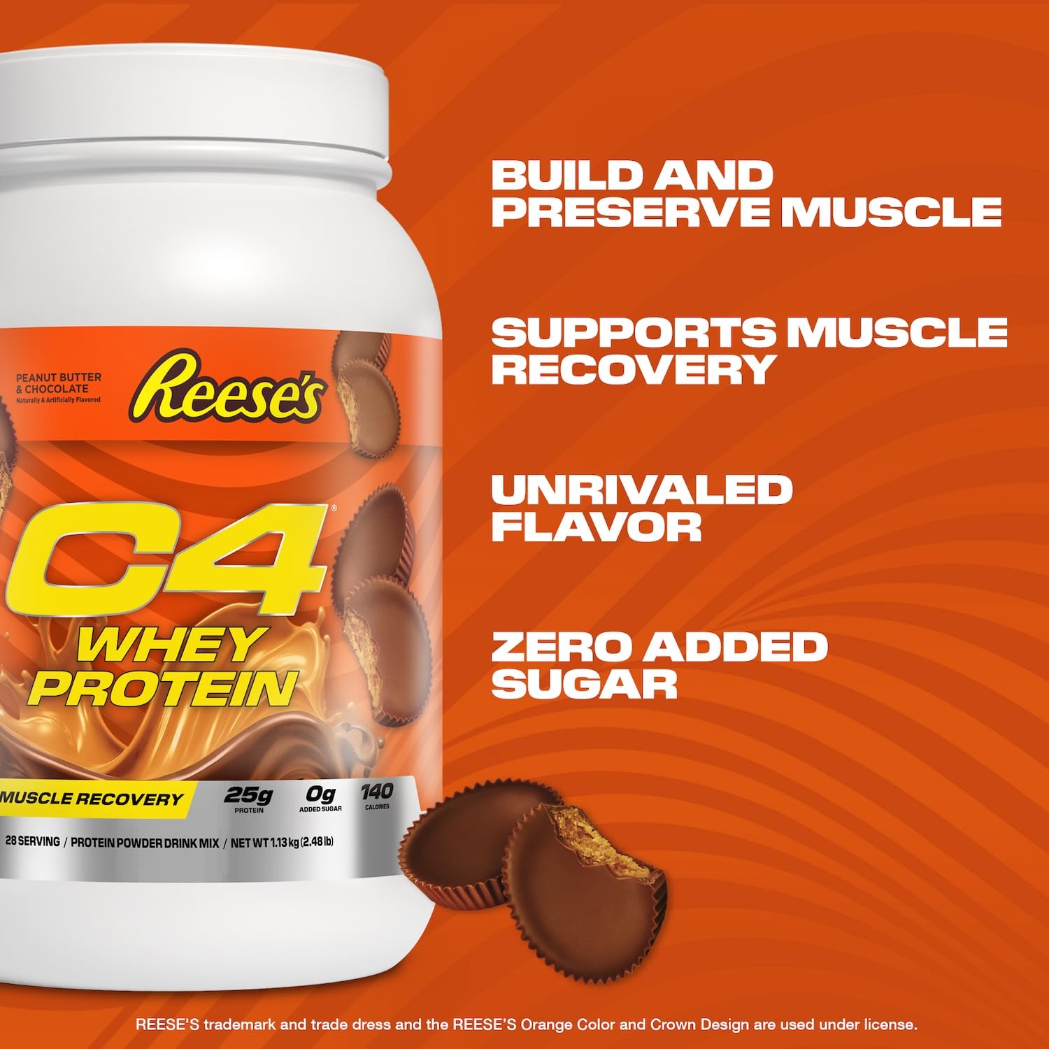 Whey Protein Reese's Peanut Butter Chocolate 25g Protein