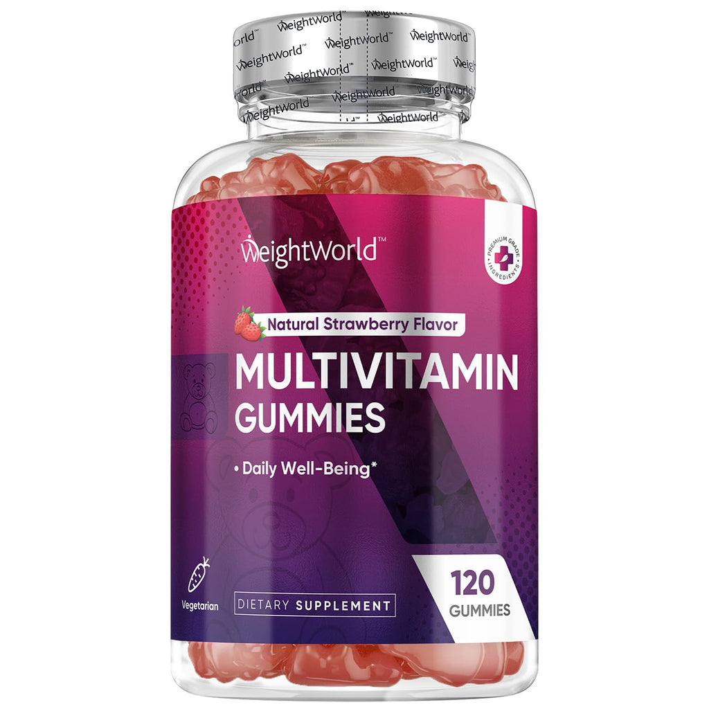 Adult Multivitamin Gummies Men Women Vitamin D3 B12 120 Count