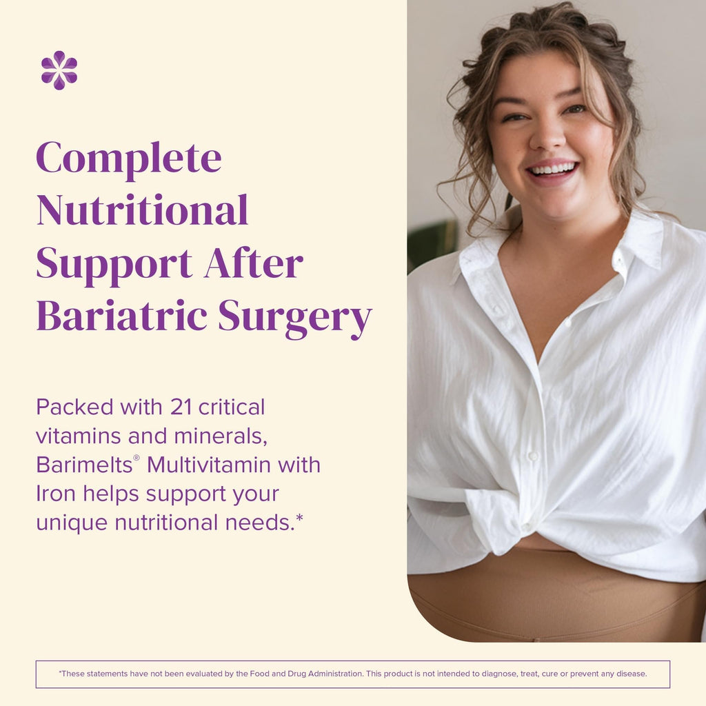 Bariatric Multivitamin with Iron Fast Dissolve 60 Tablets