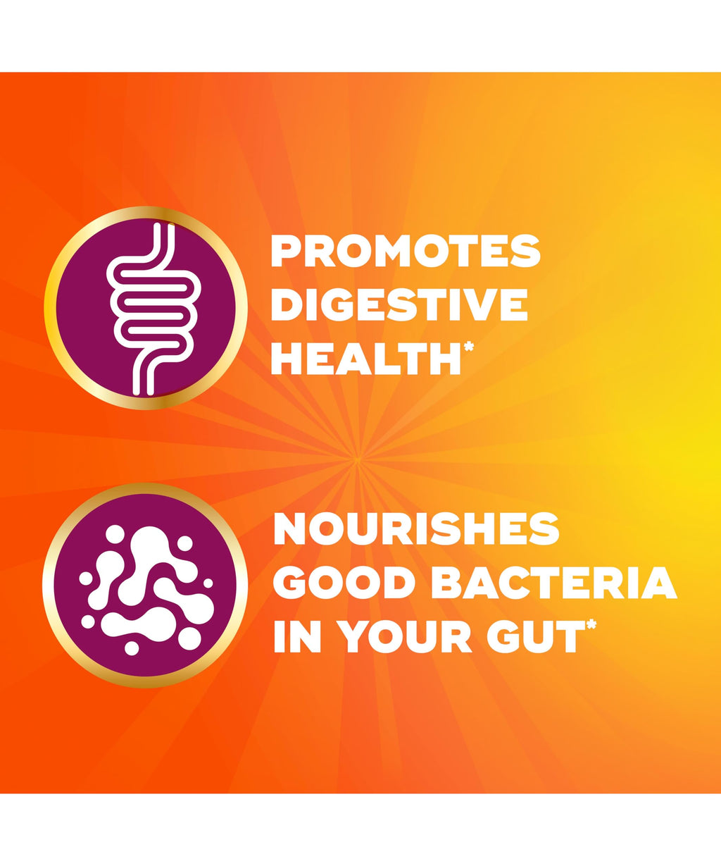 Prebiotic Fiber Gummies 5g – Sugar-Free Digestive Support, 120 Count