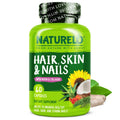 Hair Skin Nails Vitamins Biotin 5000mcg Collagen 60 Capsules