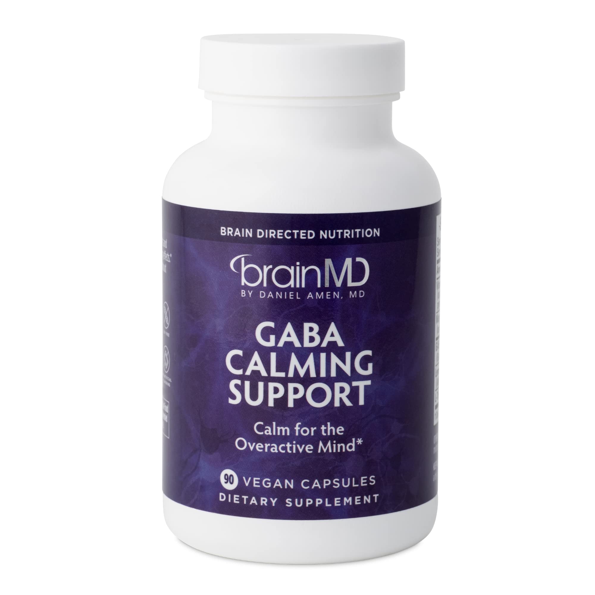 GABA Calming Supplement with Magnesium & B6 – 90 Capsules