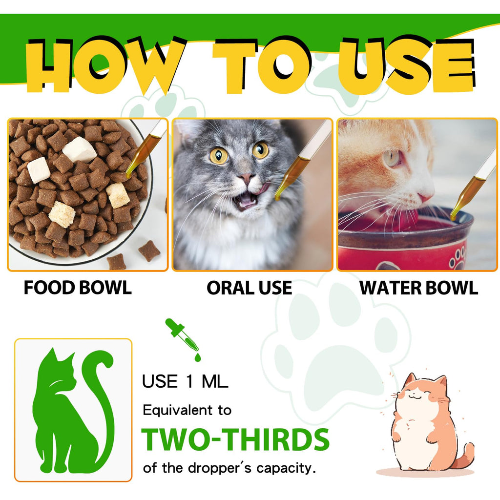 Natural Constipation Relief Liquid Laxative for Cats – 2oz