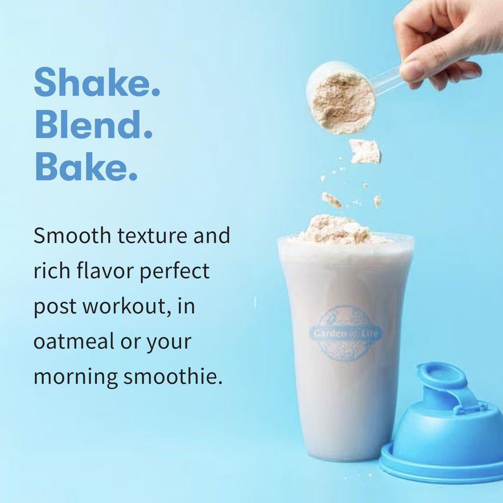 Vanilla Plant-Based Protein Powder With Probiotics