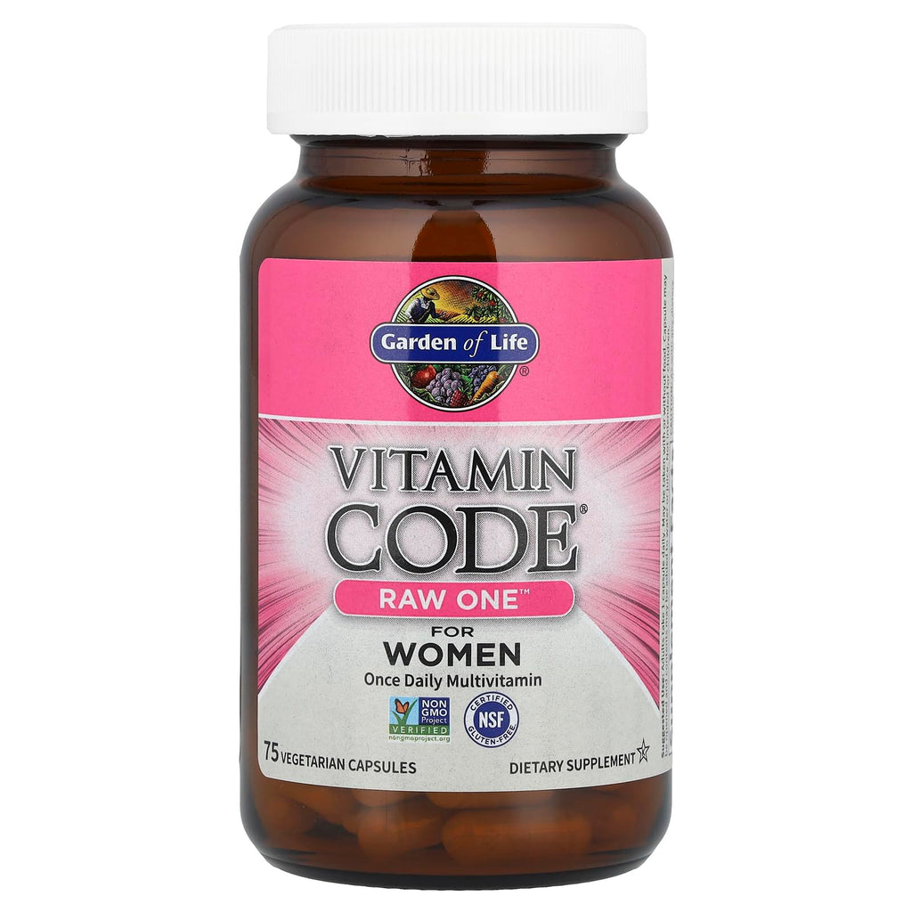 Women’s Multivitamin One Daily Probiotics Iron 75 Capsules