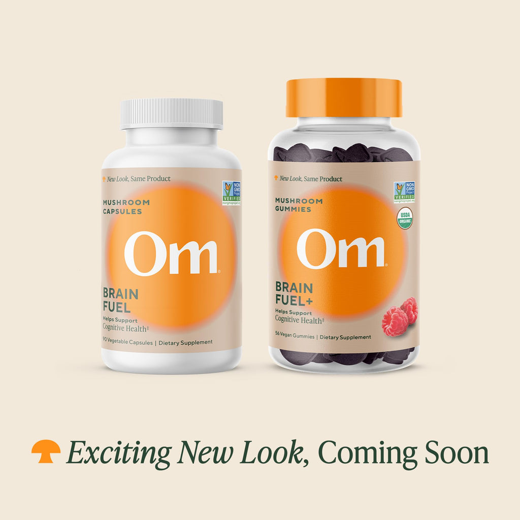 Mushroom Capsules with Lion’s Mane – Brain & Focus Support, 90 Ct