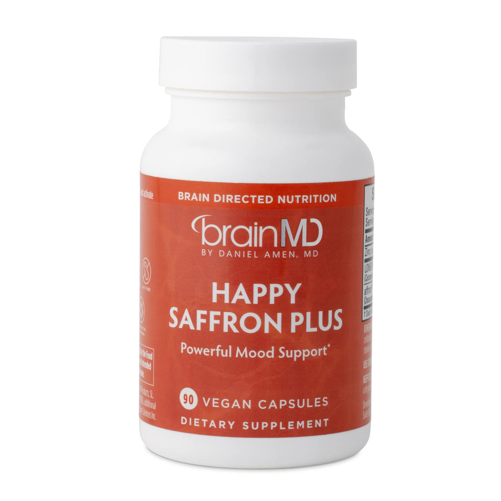 Saffron Supplement with Curcumin & Zinc – Mood Support, 90 Caps