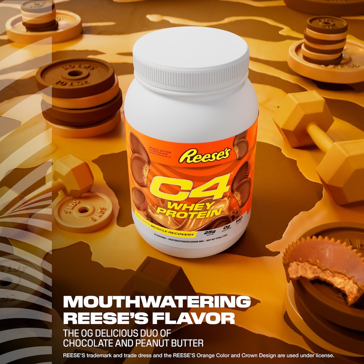 Whey Protein Reese's Peanut Butter Chocolate 25g Protein