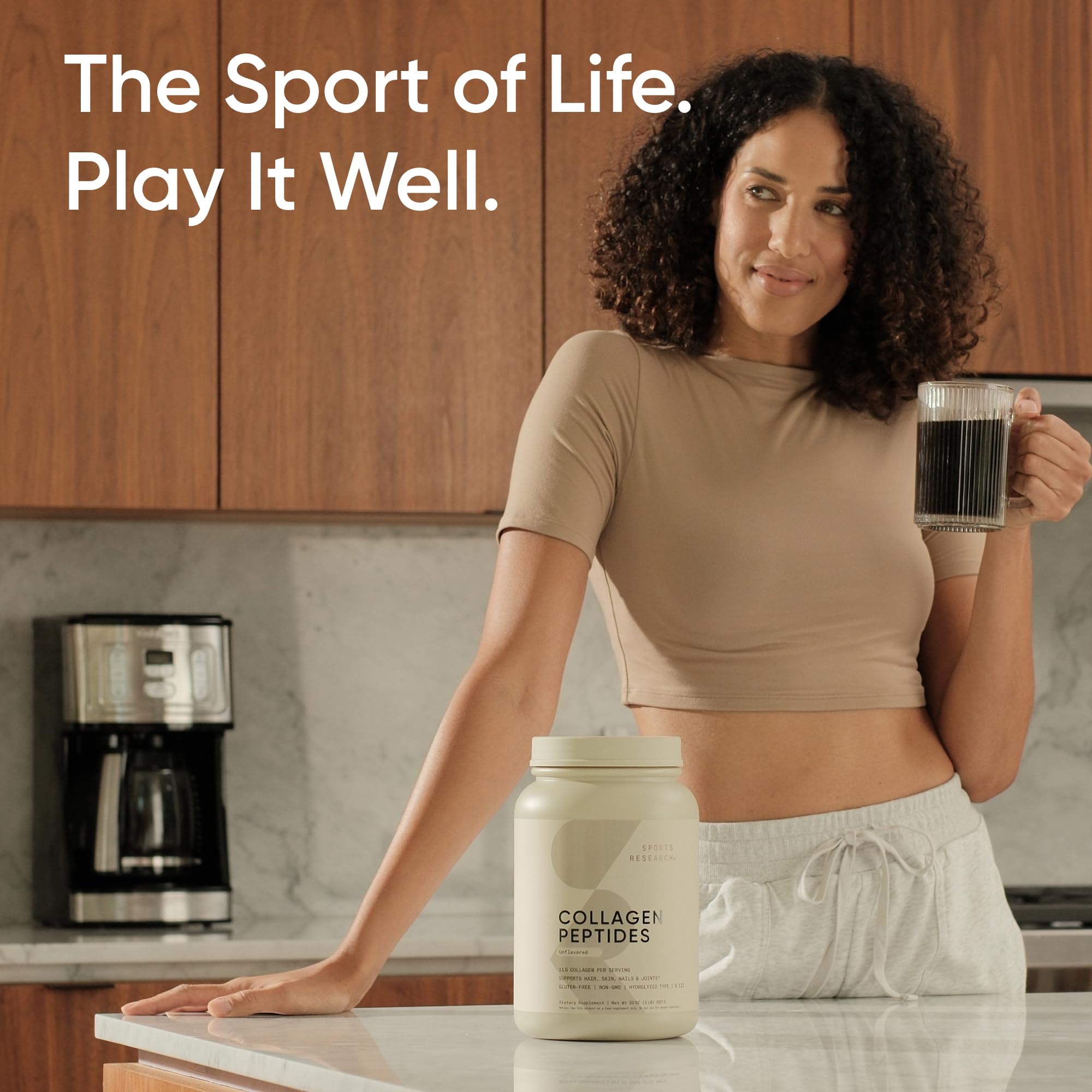 Collagen Peptides Powder Type I & III for Skin, Hair & Joint Support