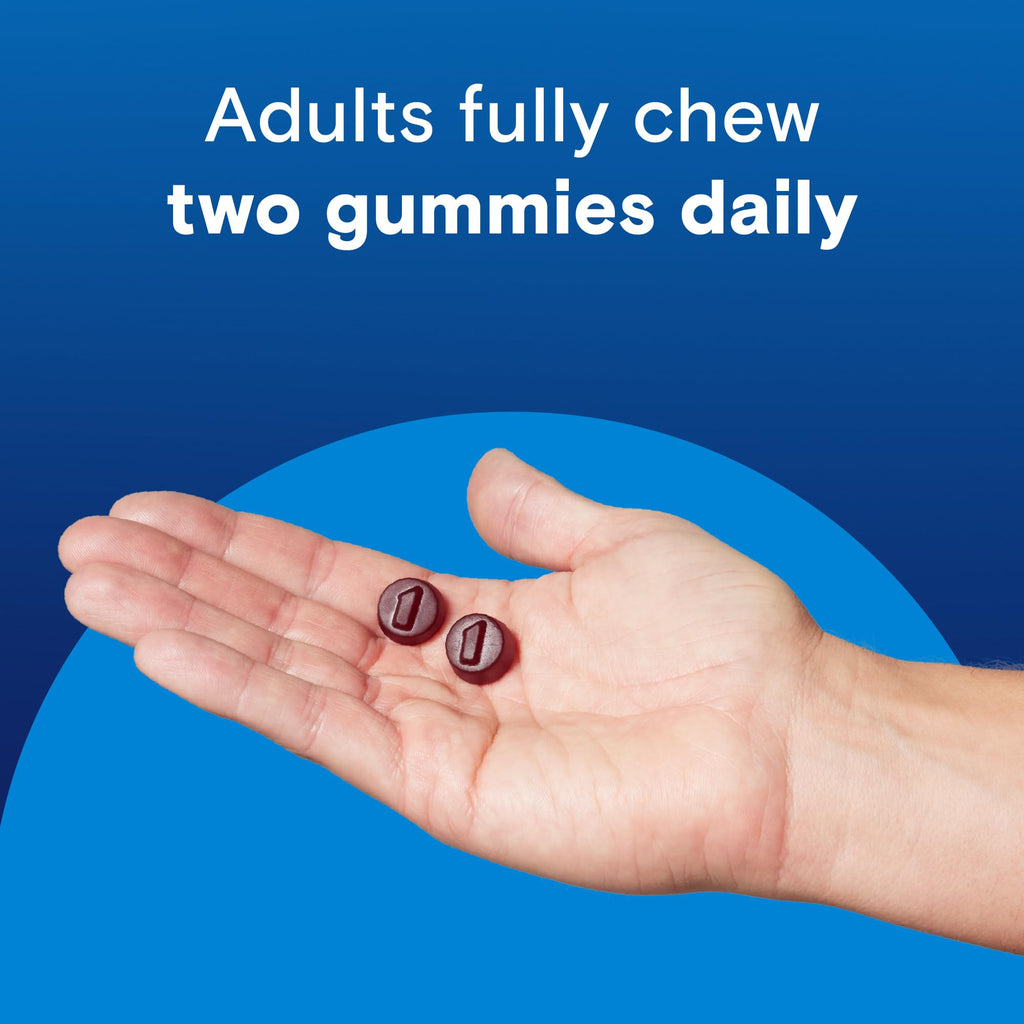 Men’s Multivitamin Gummies Daily Essentials Zinc 120 Count