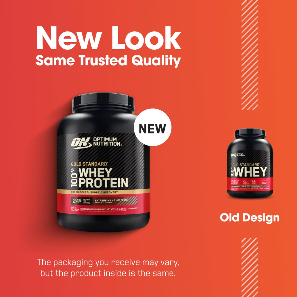 100% Whey Protein Powder | Extreme Milk Chocolate | 5 lbs | Gold Standard