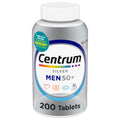 Men's 50+ Multivitamin – Vitamin D3, B-Vitamins, Zinc, Memory & Cognition, 200 Tablets
