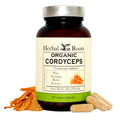 Organic Cordyceps Mushroom Capsules – Energy & Immune Support, 60 Ct