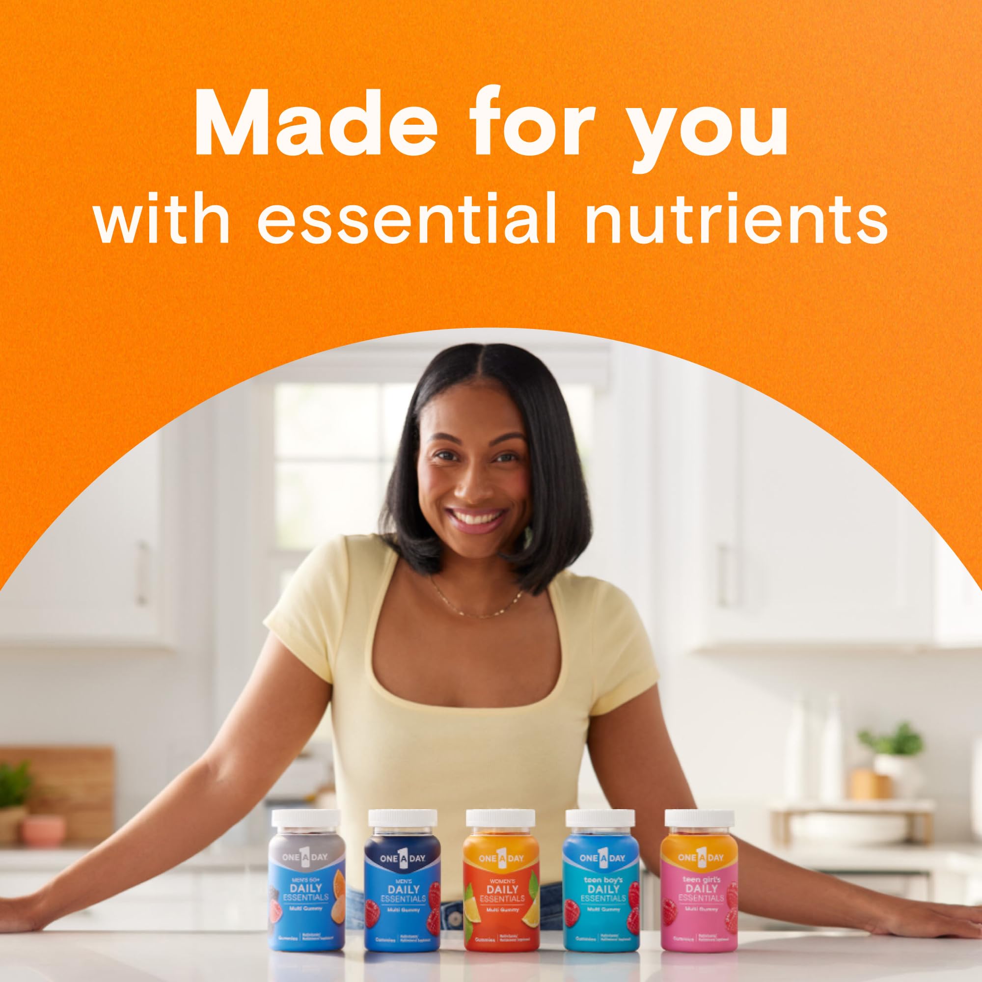 Men’s 50+ Multivitamin Gummies Daily Essentials 120 Count