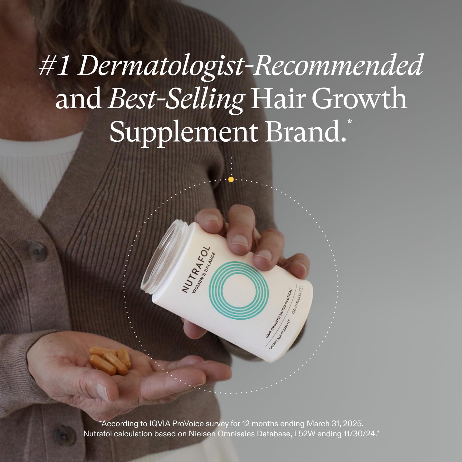 Hair Growth Supplement 45+ – Thicker Hair Support
