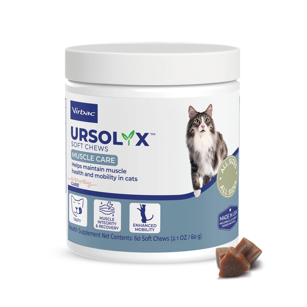 Muscle Health Support Soft Chews for Senior Cats – 60ct 2-Month