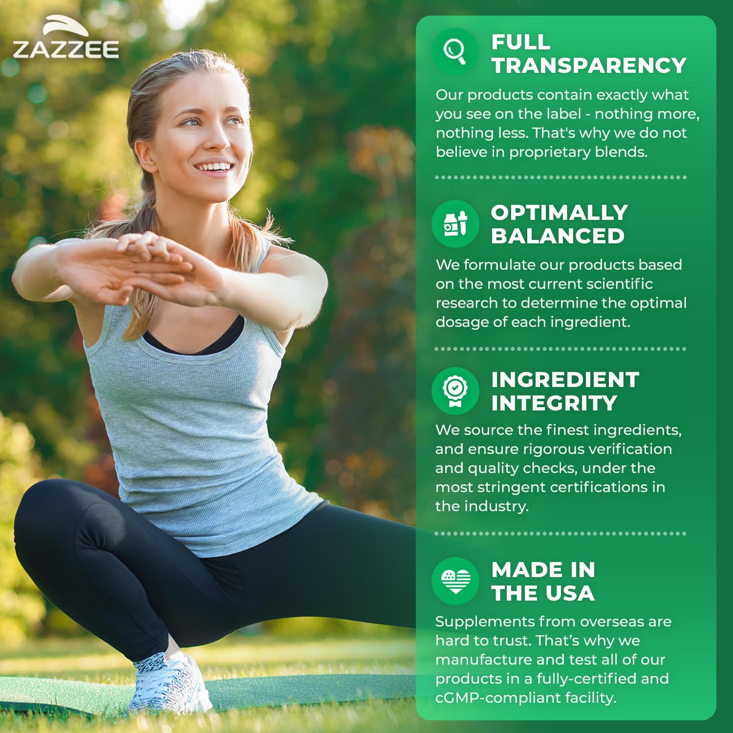 Bacopa Extract 30:1 Capsules for Memory, Focus & Cognitive Support 120 Ct