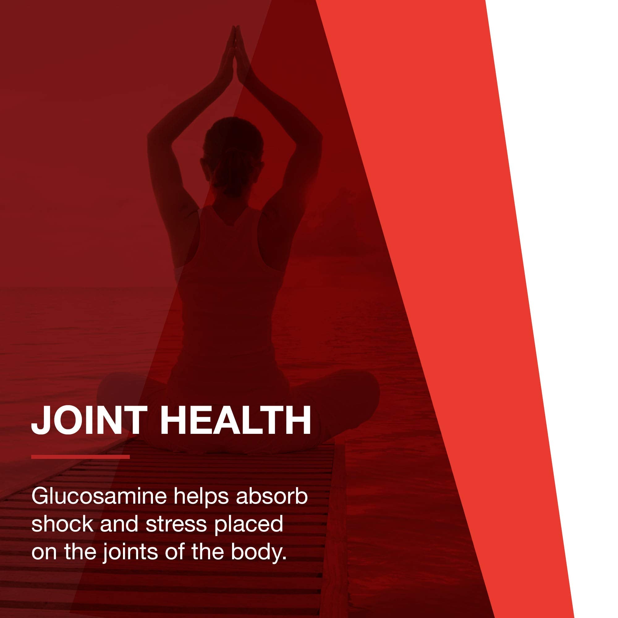 Glucosamine Chondroitin MSM Capsules for Joint Support & Mobility 180 Ct