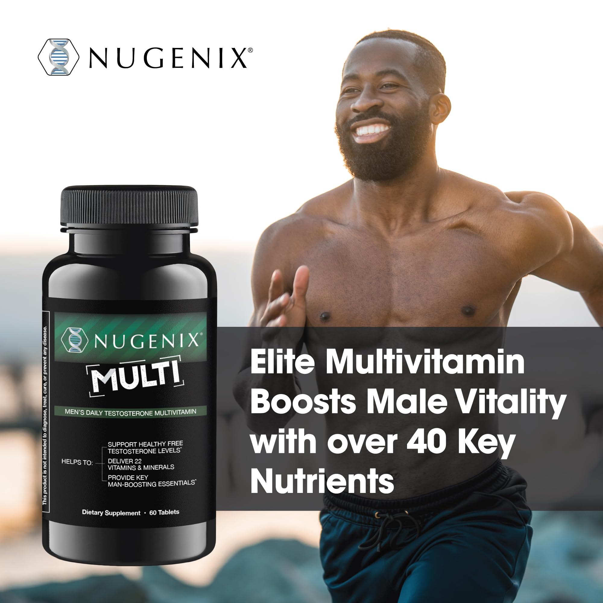 Men’s Multivitamin with Testosterone Support 60 Tablets