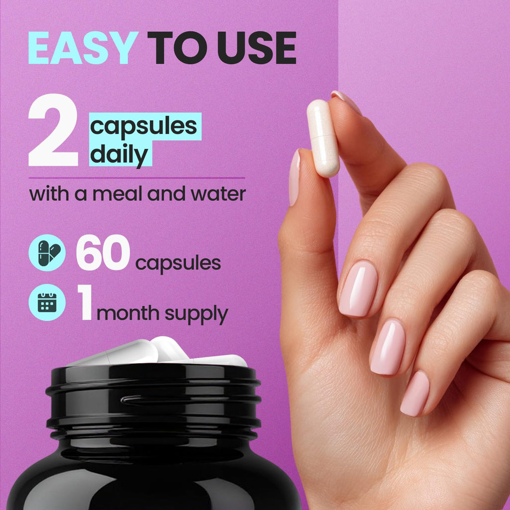 Biotin Collagen Keratin Hair Growth Support 60 Count