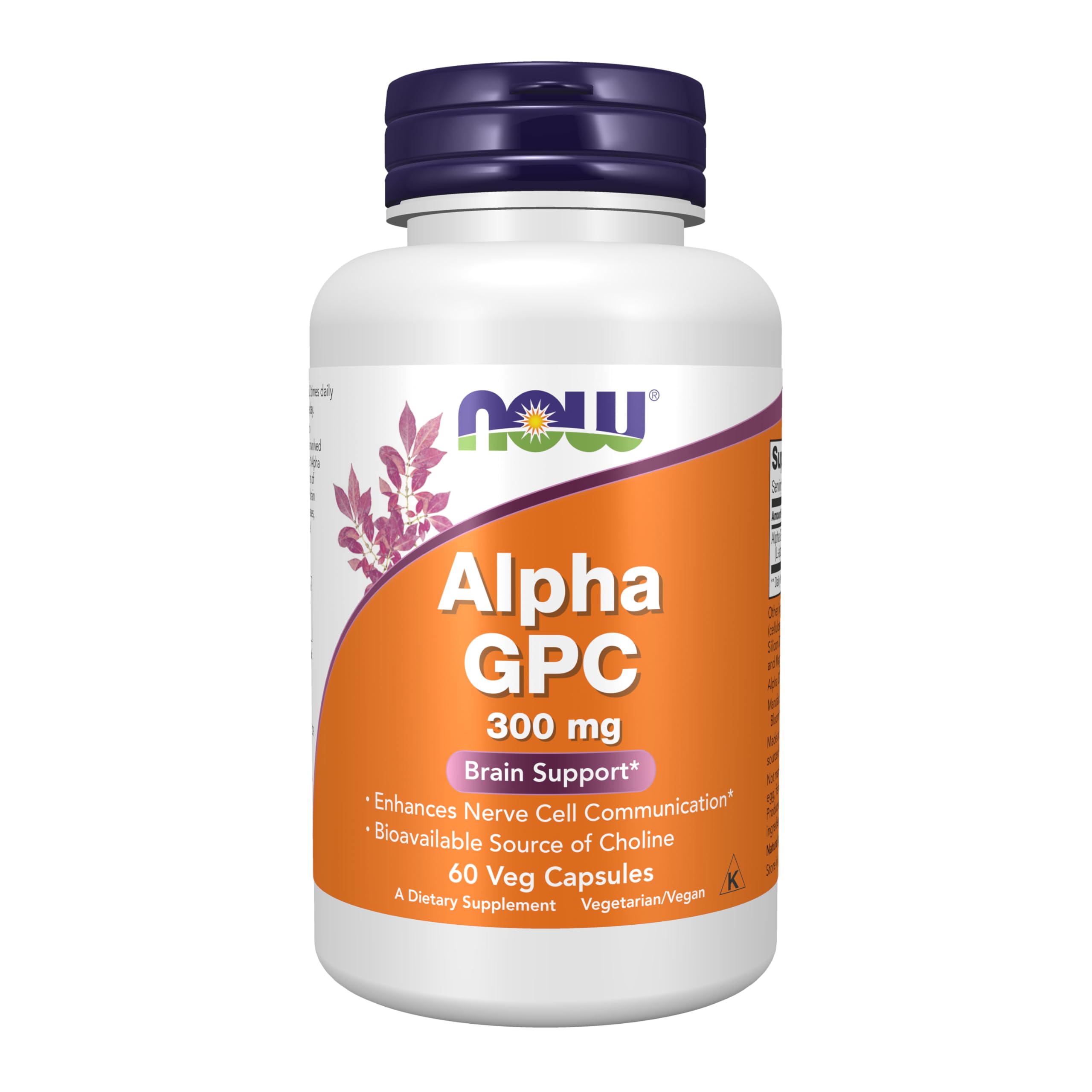 Alpha GPC 300mg Capsules for Memory, Focus & Cognitive Support