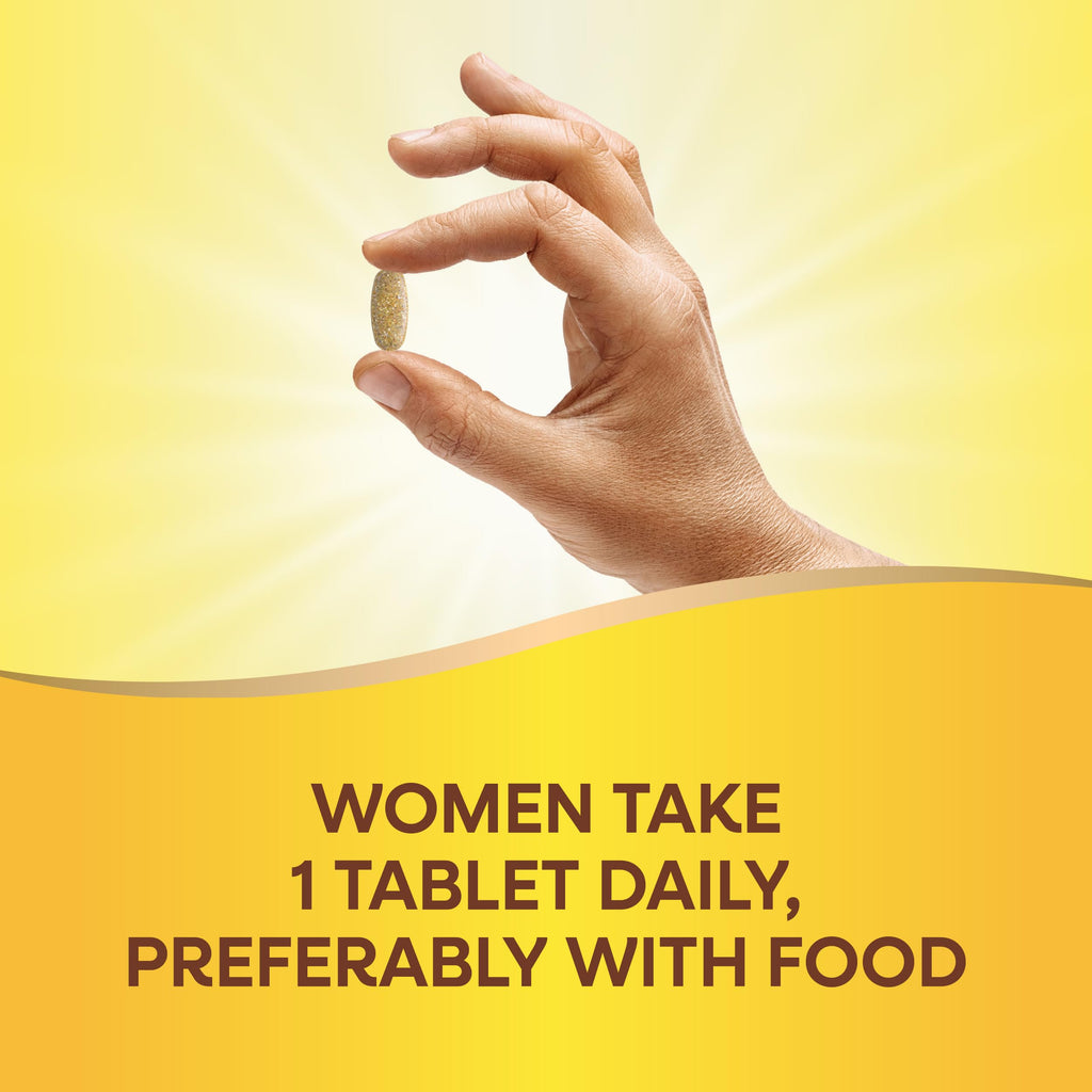 Women’s 50+ Multivitamin High Potency B12 150 Tablets 2 Pack