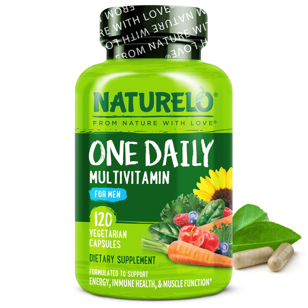 Men’s One Daily Multivitamin Whole Food Energy Support 120 Capsules