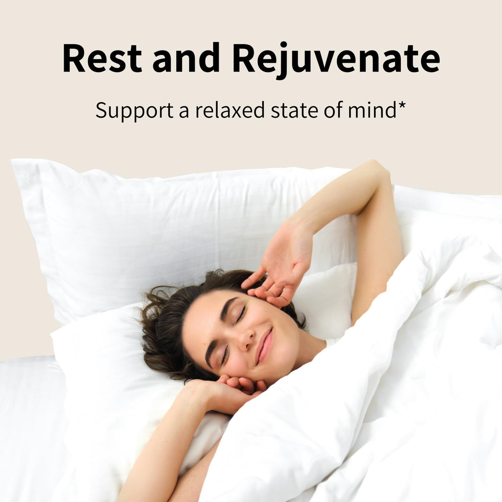 Calm & Sleep Support Capsules for Stress Relief with Ashwagandha & Magnesium