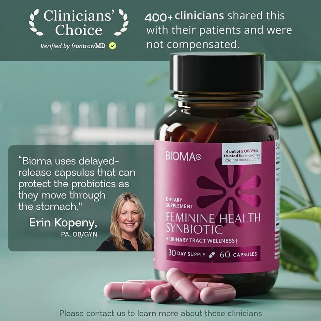 Women’s Synbiotic Probiotic – Vaginal & Urinary Support, 60 Caps