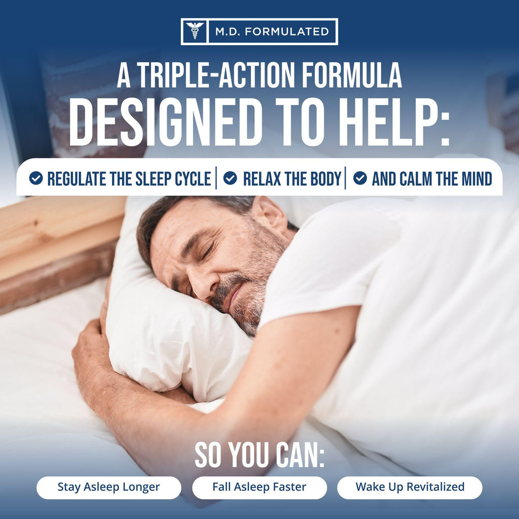 Melatonin Sleep Aid with Magnesium & Ashwagandha for Deep Rest Capsules