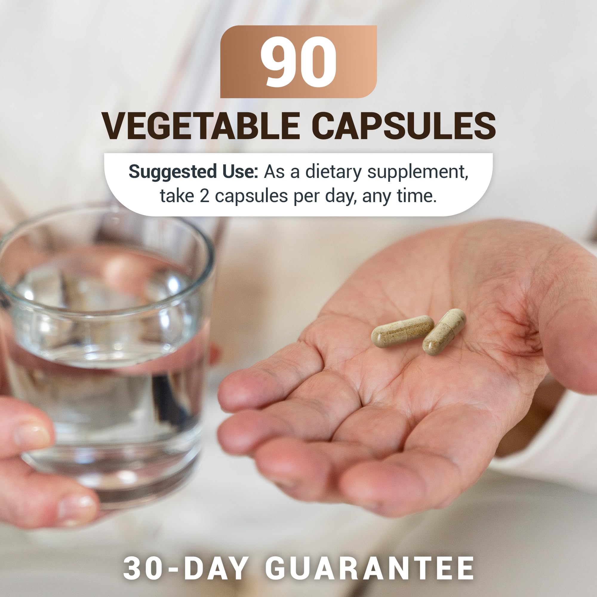 Hair Skin Nails Vitamins Biotin DHT Support 90 Capsules