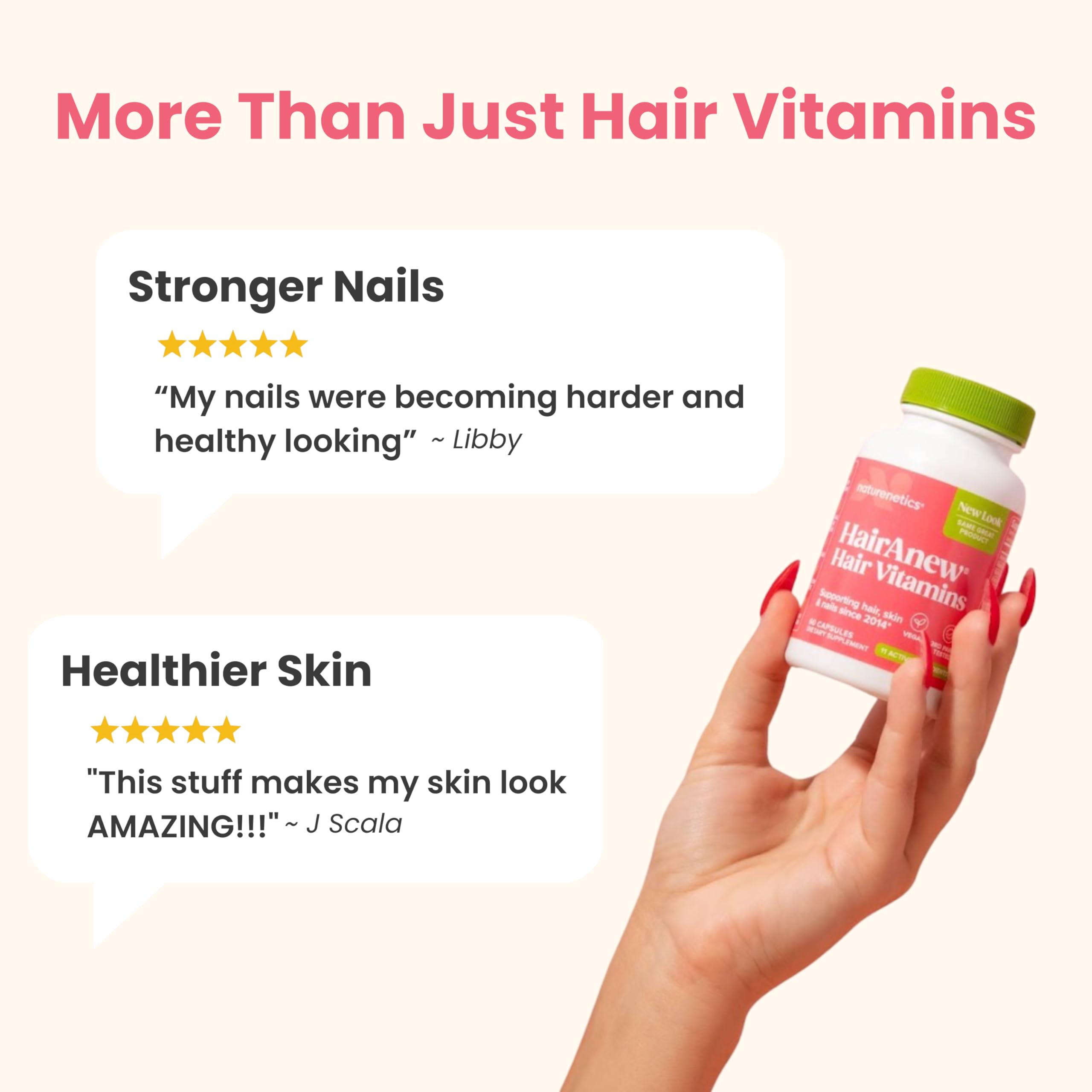 Hair Growth Vitamins Biotin 5000mcg Vegan 60 Capsules