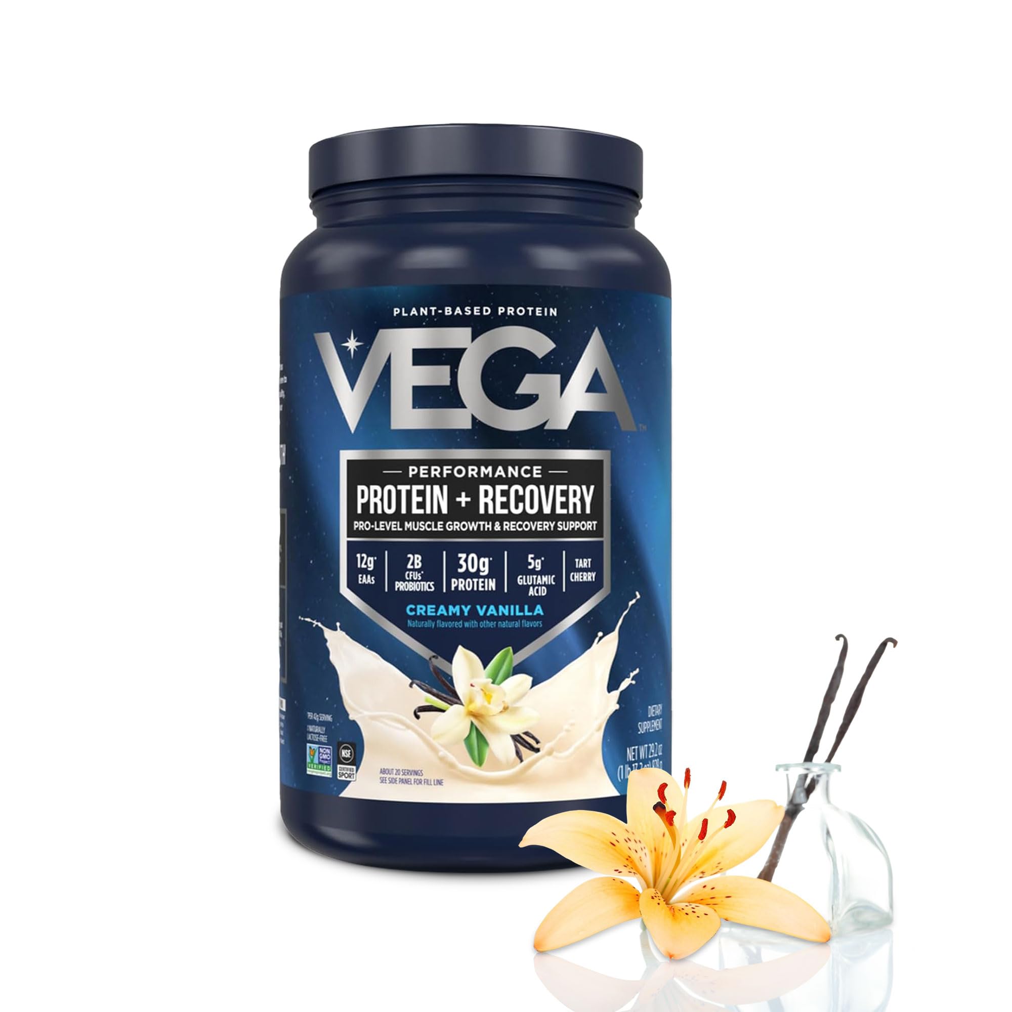 Vanilla Plant-Based Sport Protein Powder 30g