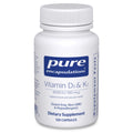 Vitamin D3 & K2 Supplement – Bone & Immune Support, 120 Caps