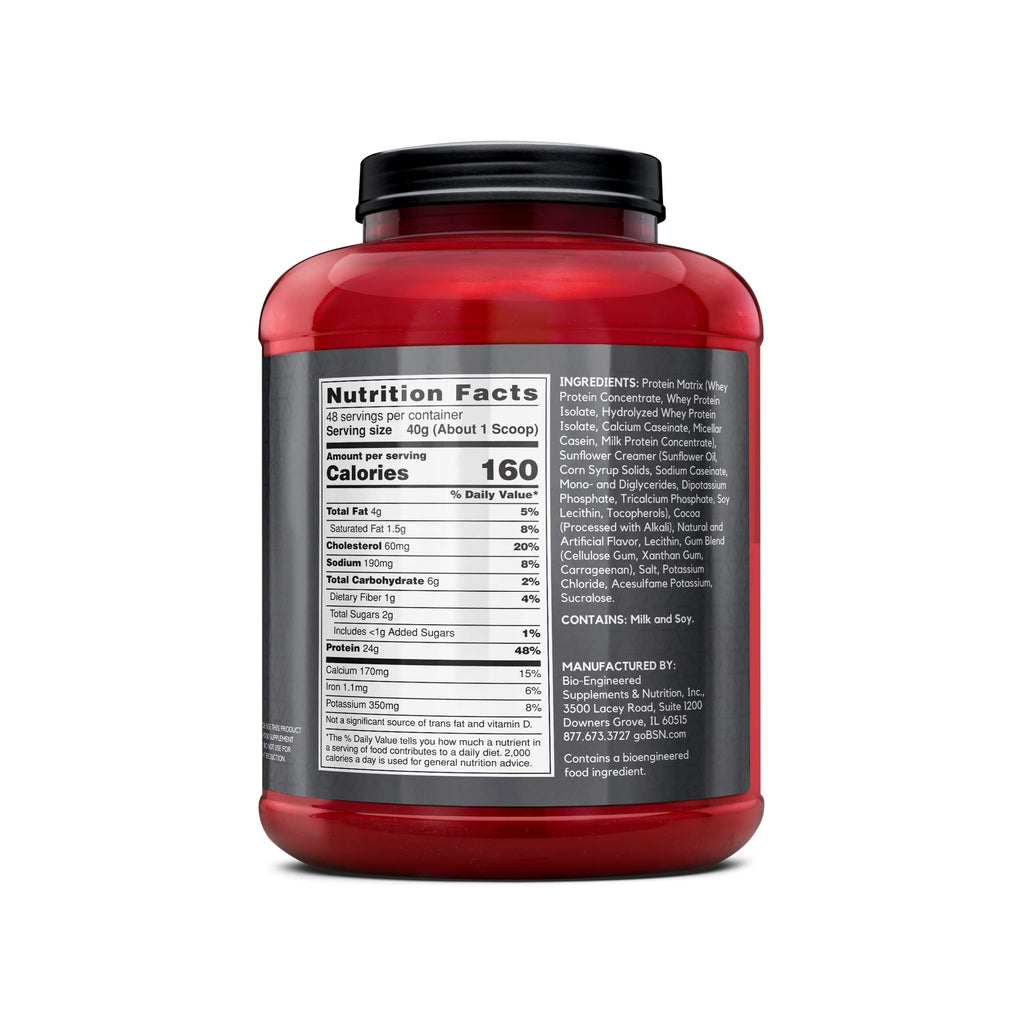Chocolate Protein Powder 24g Whey & Casein 4.23 lb