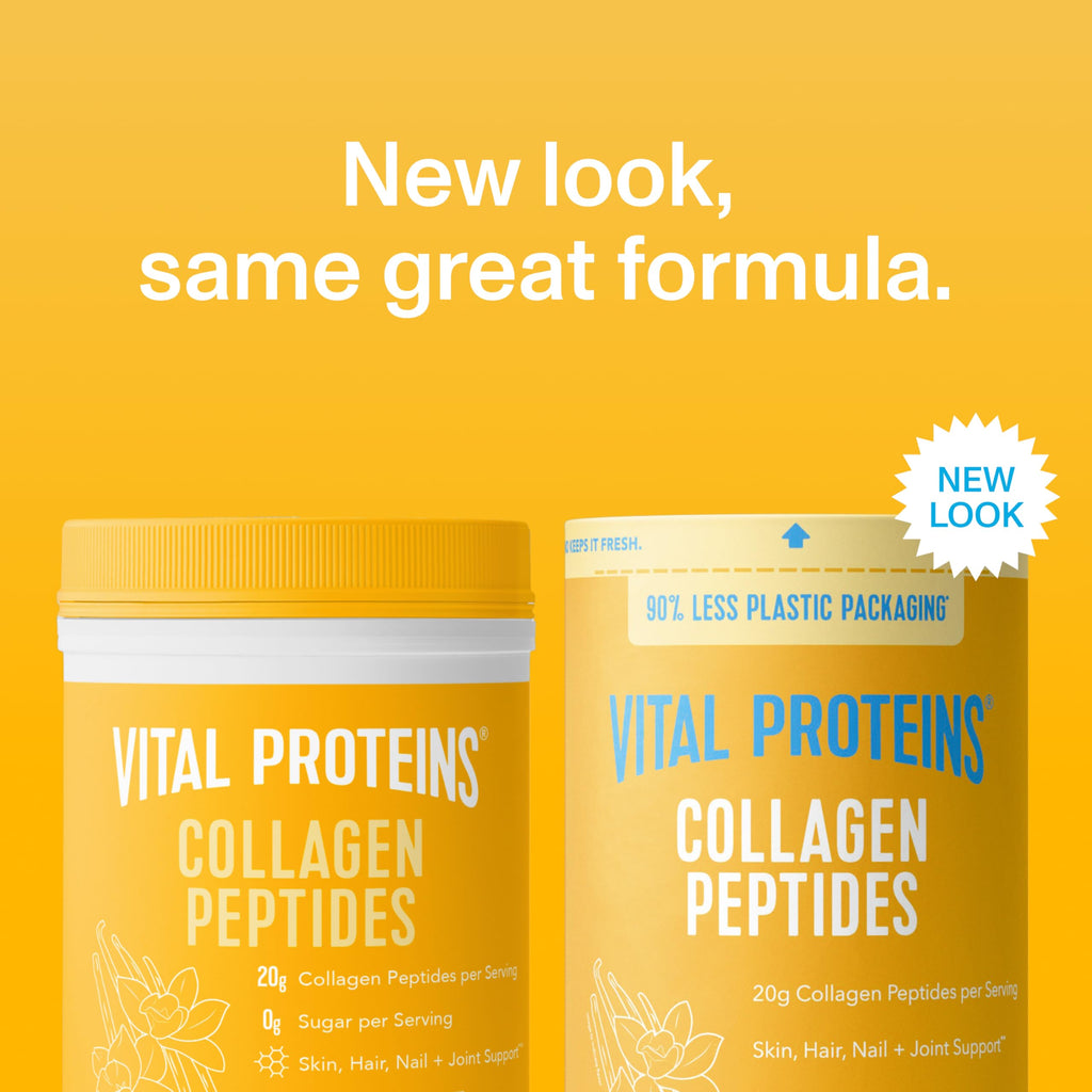 Vanilla Collagen Peptides Powder Hair Skin Joint Support