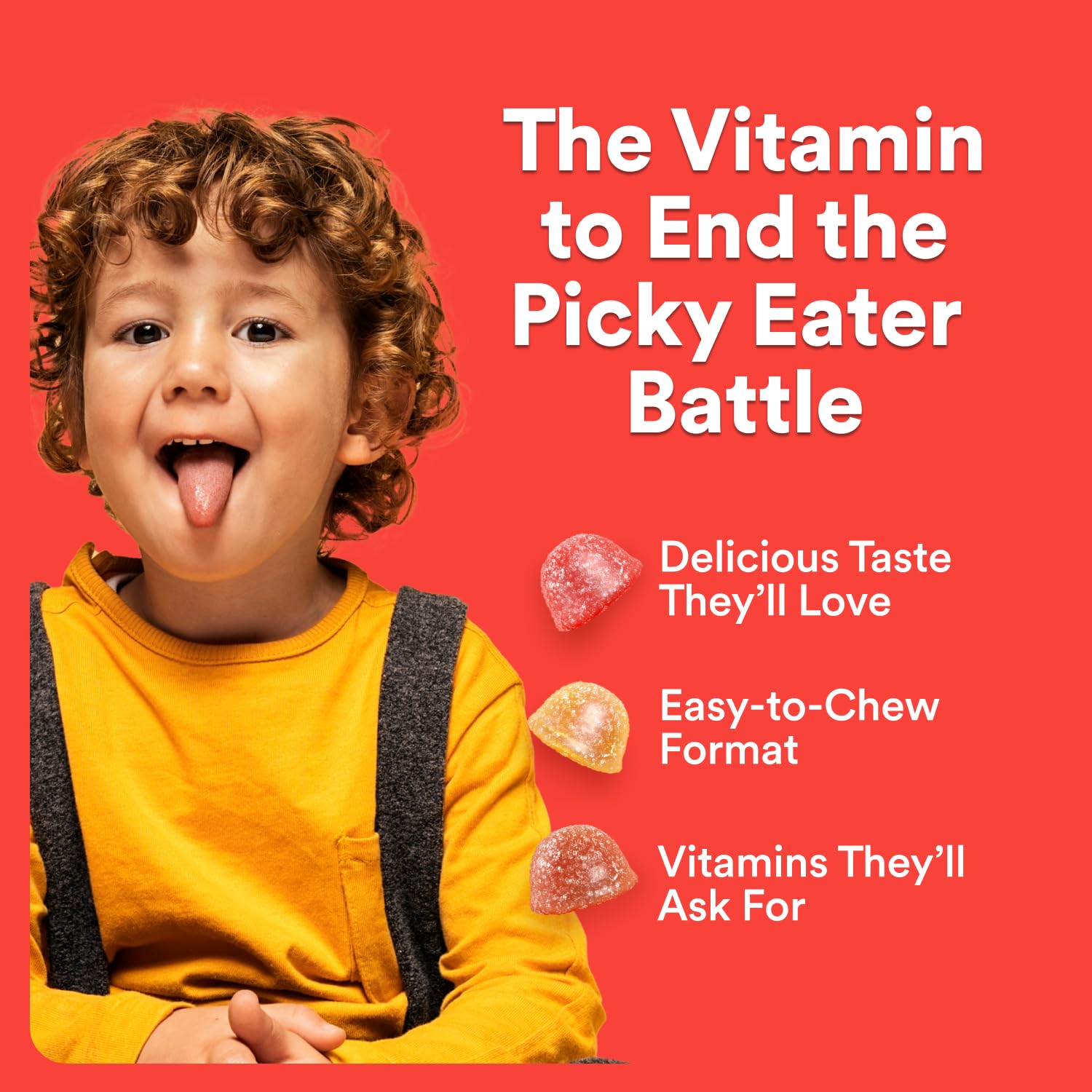 Kids Multivitamin Gummies with Omega 3 DHA 60 Count