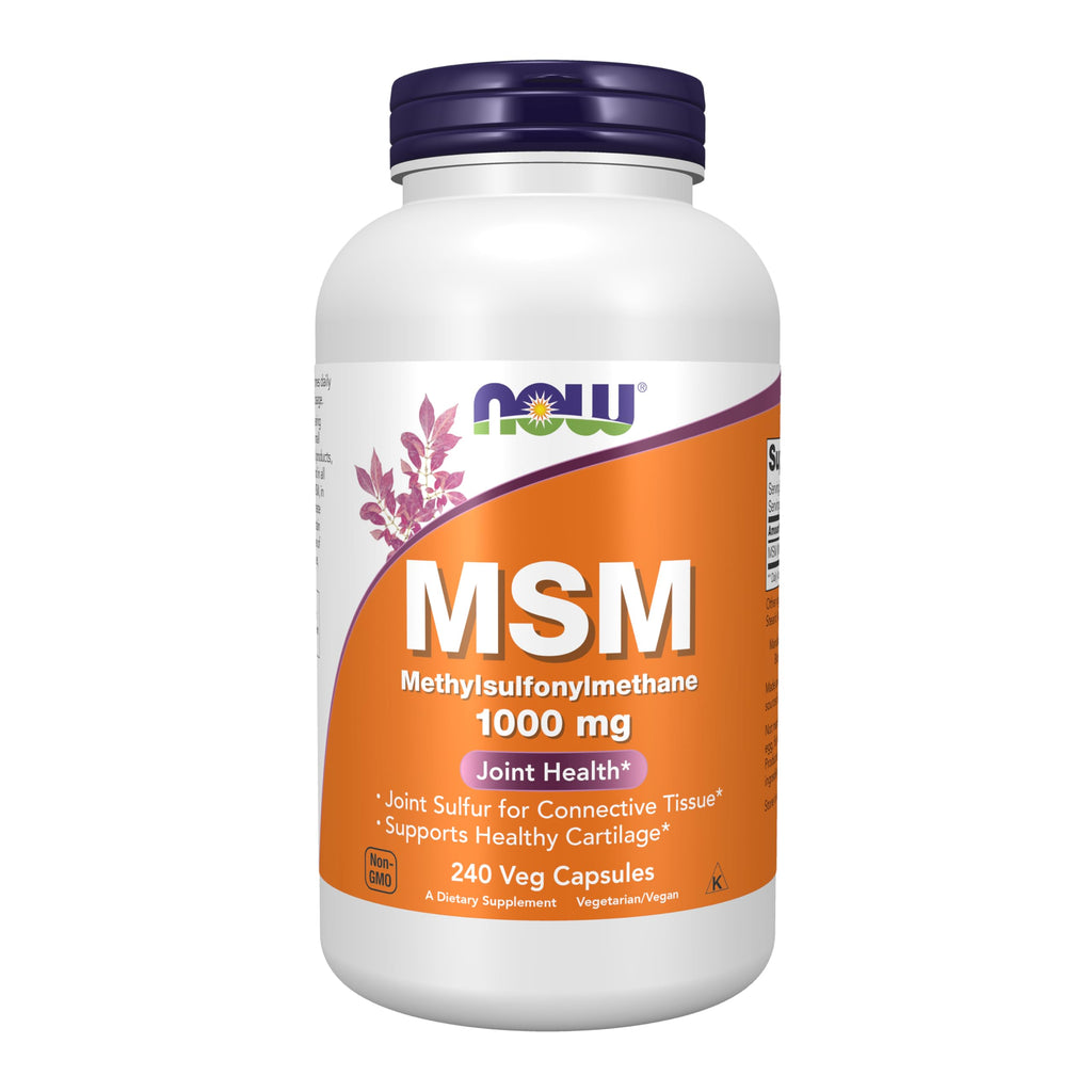 MSM 1000mg Capsules for Joint Health, Mobility & Recovery Support 240 Ct