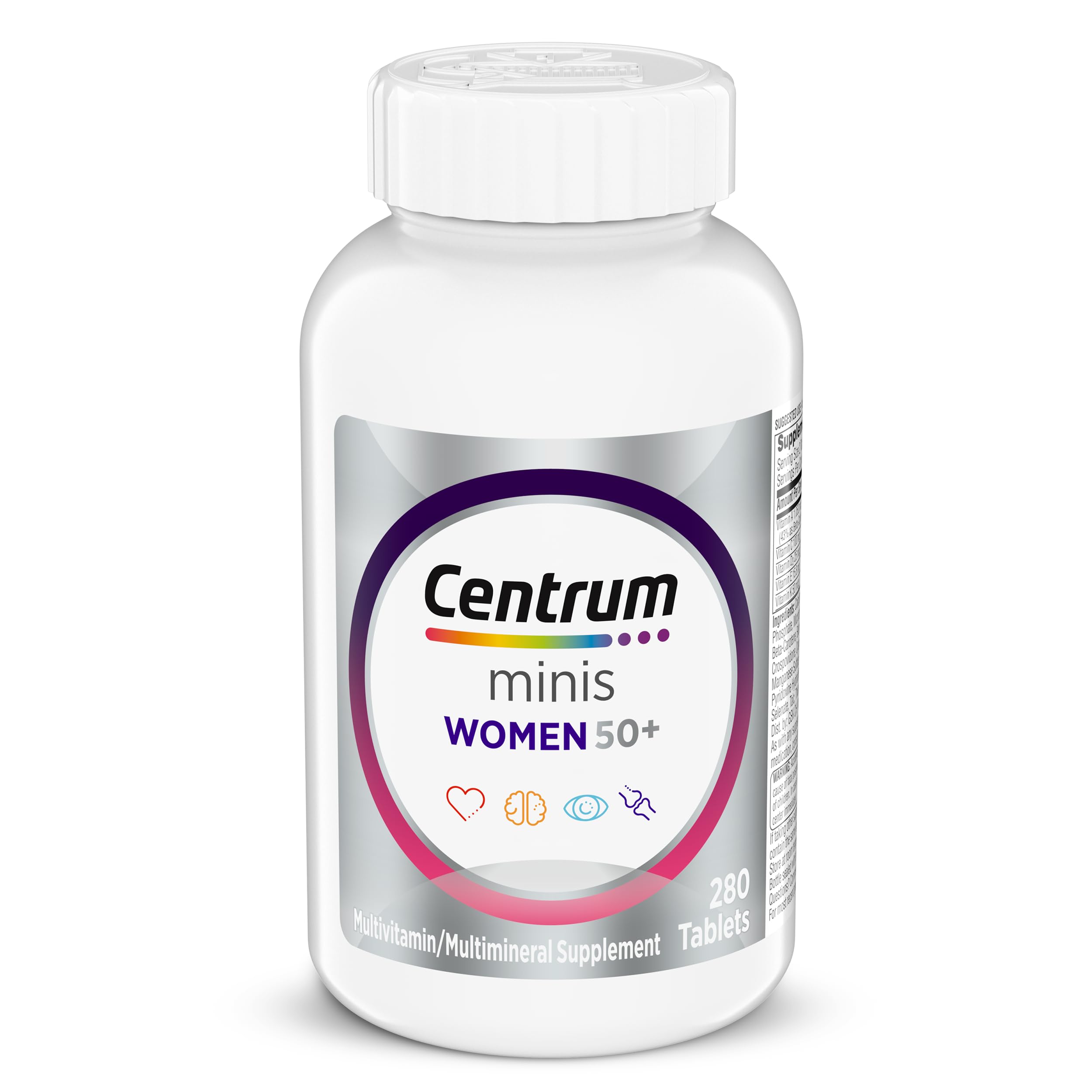 Women’s 50+ Multivitamin Vitamin D3 B Vitamins 280 Count